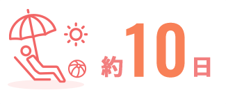 約10日